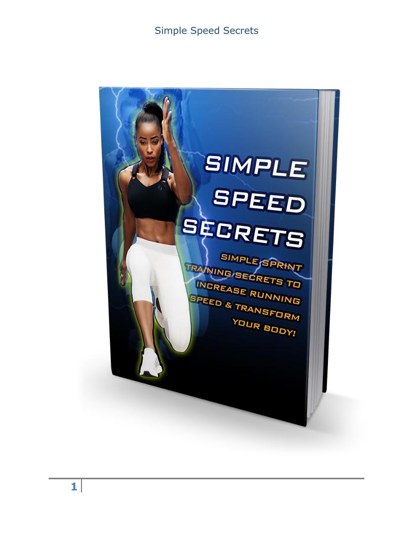 Unlock Your Speed Potential: The Ultimate Sprinting eBook for Beginners