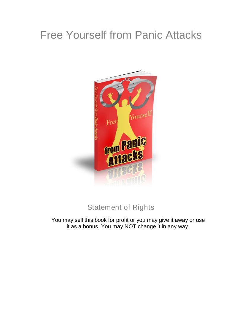 Discover How to Free Yourself from Panic Attacks with This eBook Guide