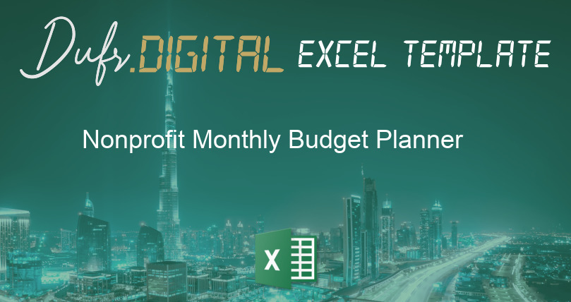Nonprofit Monthly Budget Planner