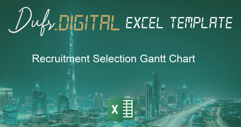 Recruitment Selection Gantt Chart