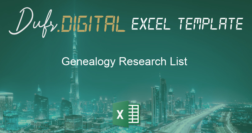 Genealogy Research List