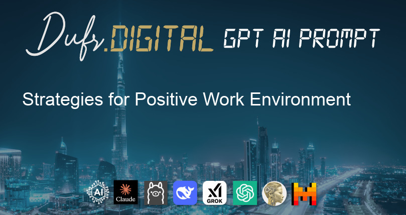 Strategies for Positive Work Environment