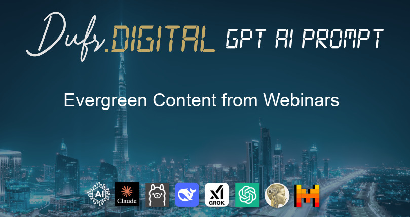 Evergreen Content from Webinars