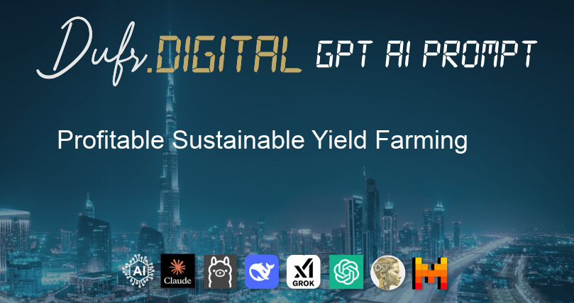 Profitable Sustainable Yield Farming