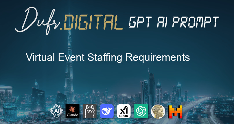 Virtual Event Staffing Requirements