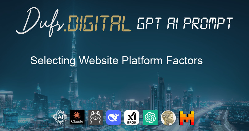 Selecting Website Platform Factors