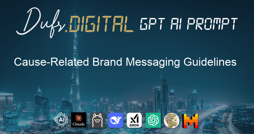 Cause-Related Brand Messaging Guidelines