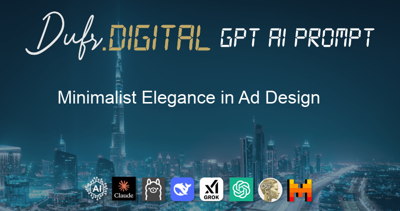 Minimalist Elegance in Ad Design