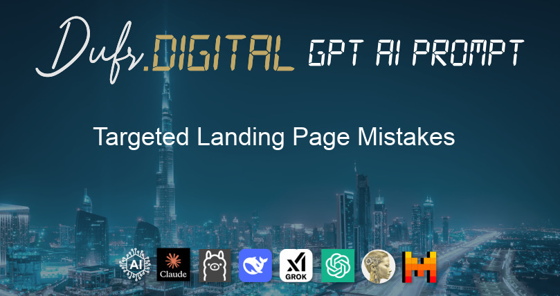 Targeted Landing Page Mistakes