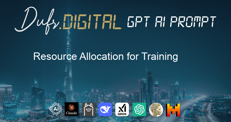 Resource Allocation for Training