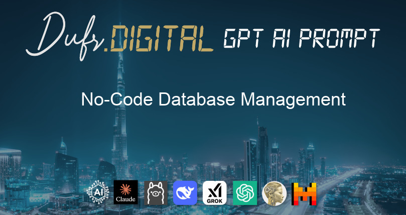 No-Code Database Management