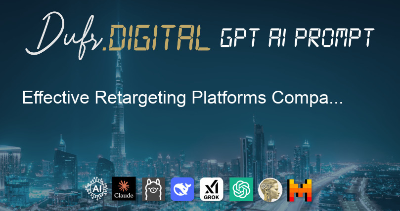 Effective Retargeting Platforms Comparison