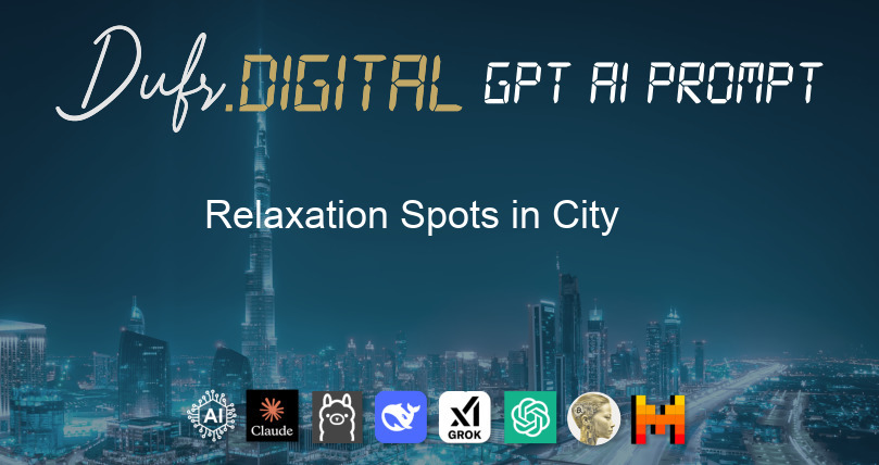 Relaxation Spots in City