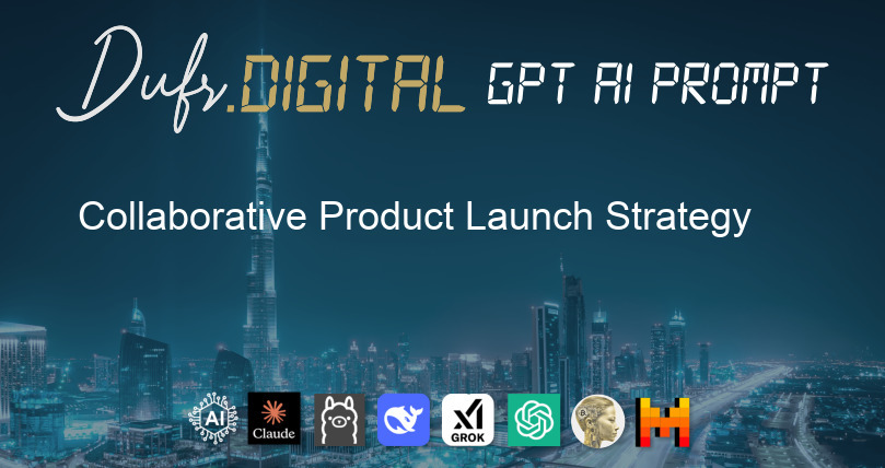 Collaborative Product Launch Strategy