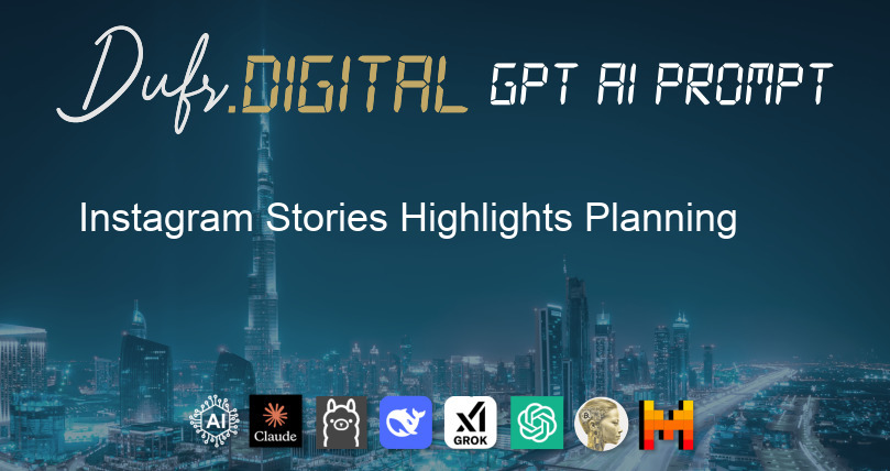 Instagram Stories Highlights Planning