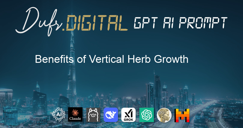 Benefits of Vertical Herb Growth