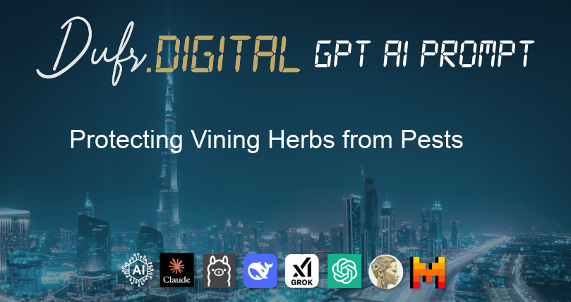 Protecting Vining Herbs from Pests