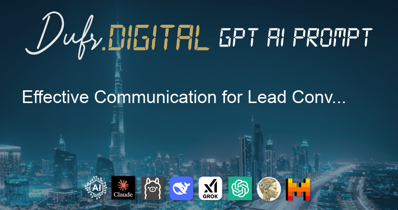 Effective Communication for Lead Conversion