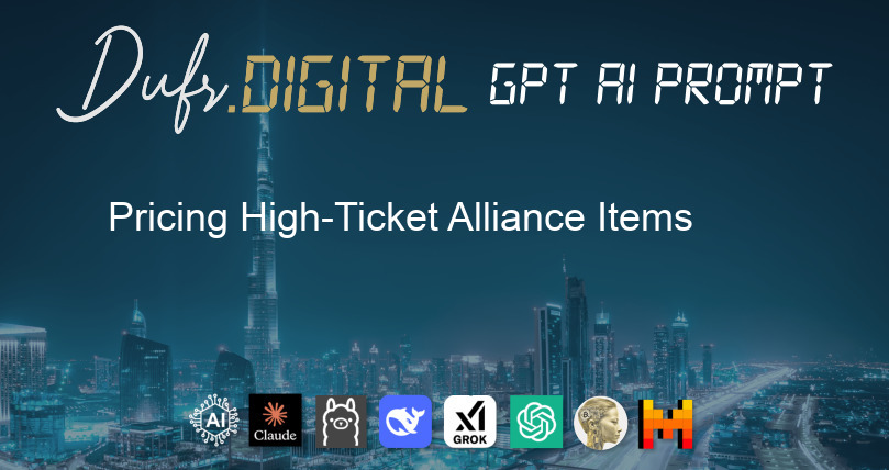 Pricing High-Ticket Alliance Items
