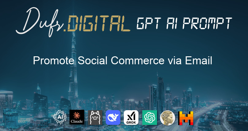 Promote Social Commerce via Email