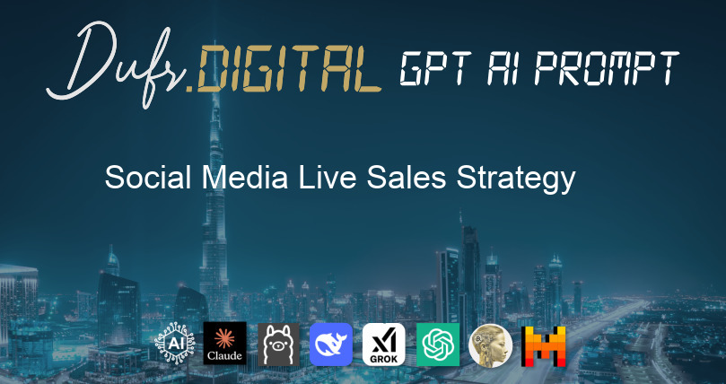 Social Media Live Sales Strategy