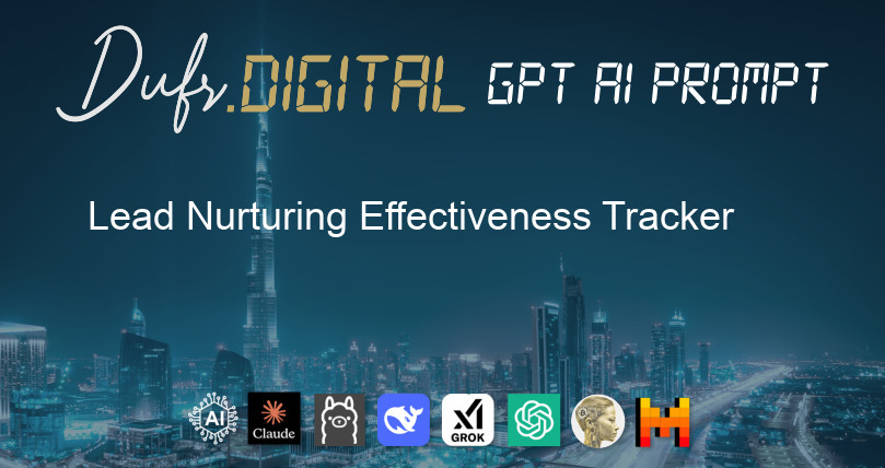 Lead Nurturing Effectiveness Tracker