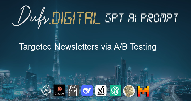 Targeted Newsletters via A/B Testing