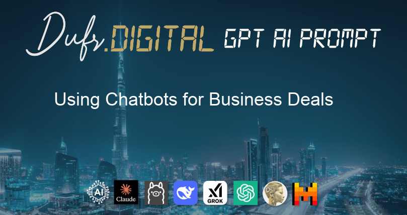 Using Chatbots for Business Deals