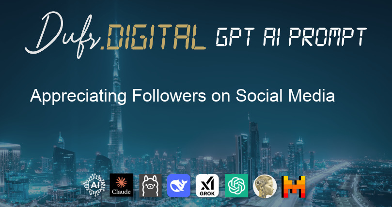 Appreciating Followers on Social Media