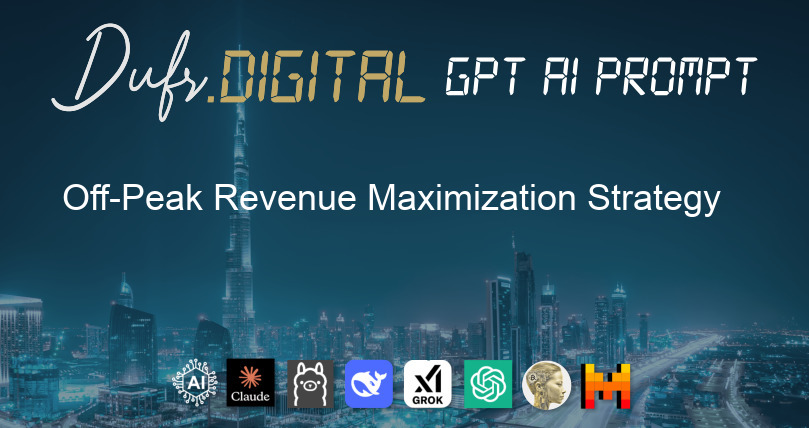Off-Peak Revenue Maximization Strategy