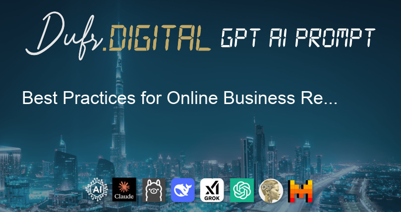 Best Practices for Online Business Relationships
