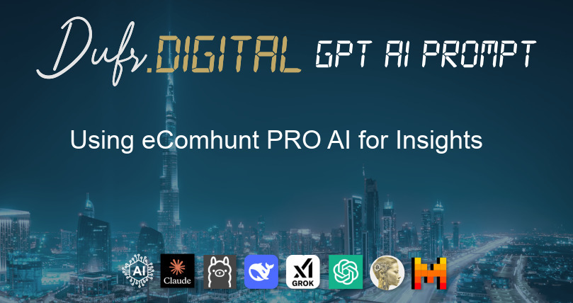 Using eComhunt PRO AI for Insights
