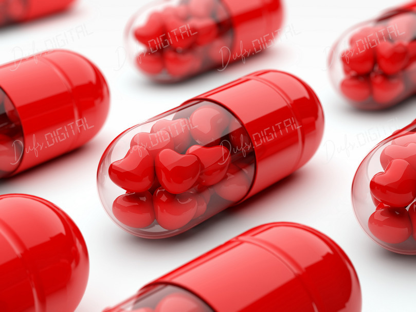 Heart-Shaped Capsules