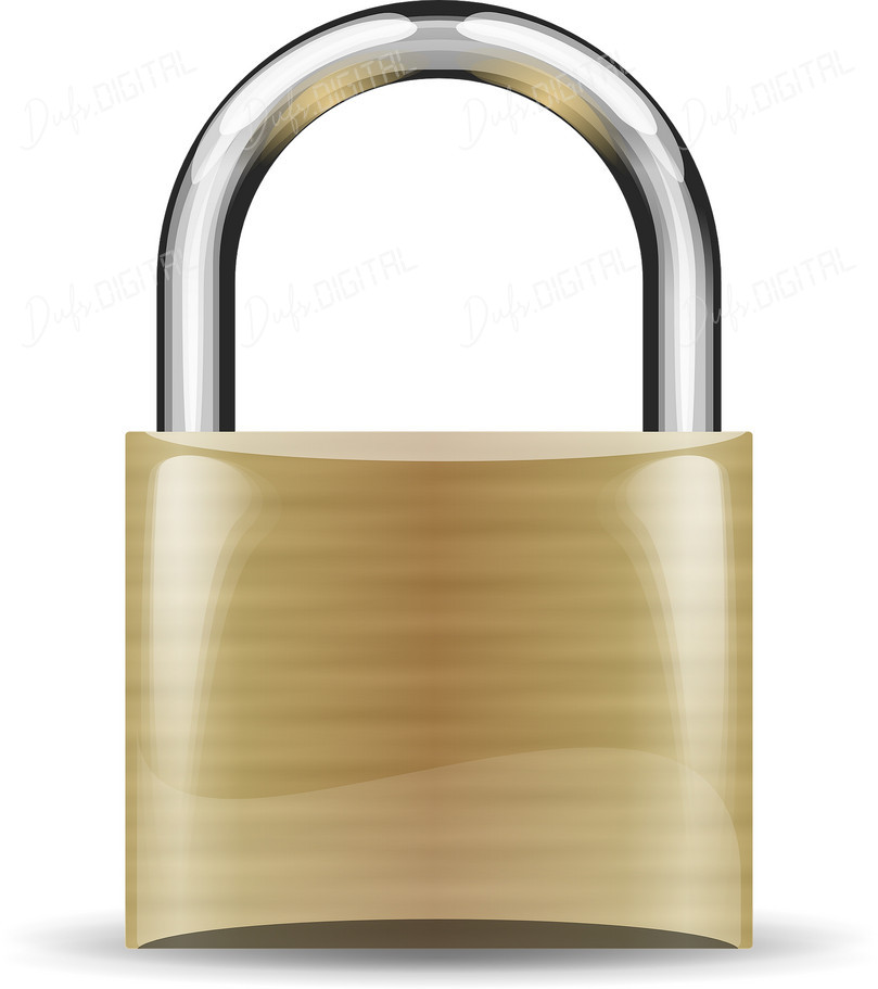 Secure Padlock Image