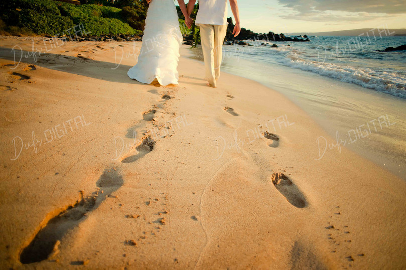 Romantic Beach Walk