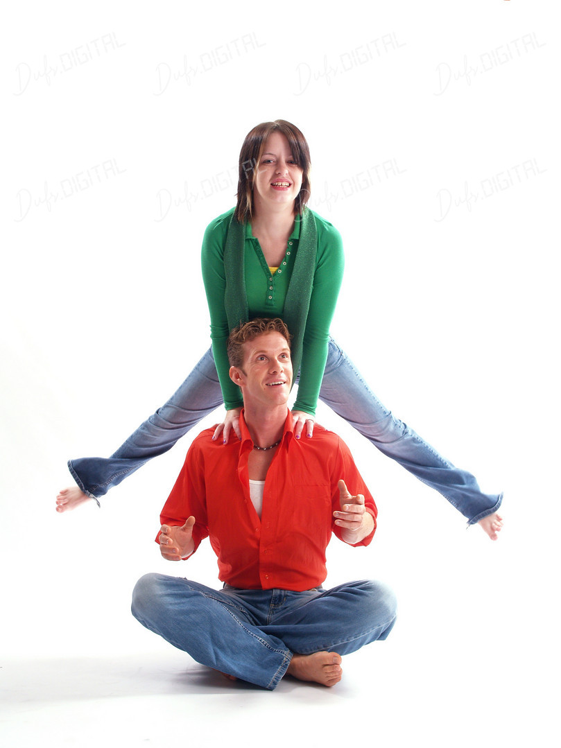 Joyful Balanced Pose