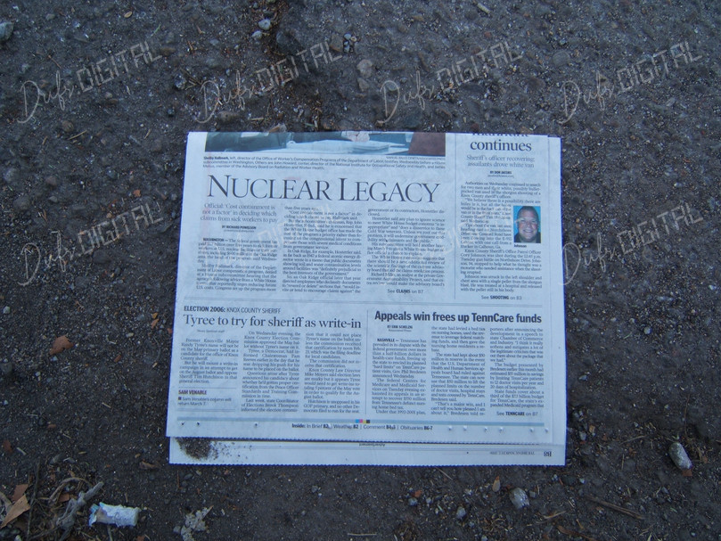 Nuclear Legacy Newspaper