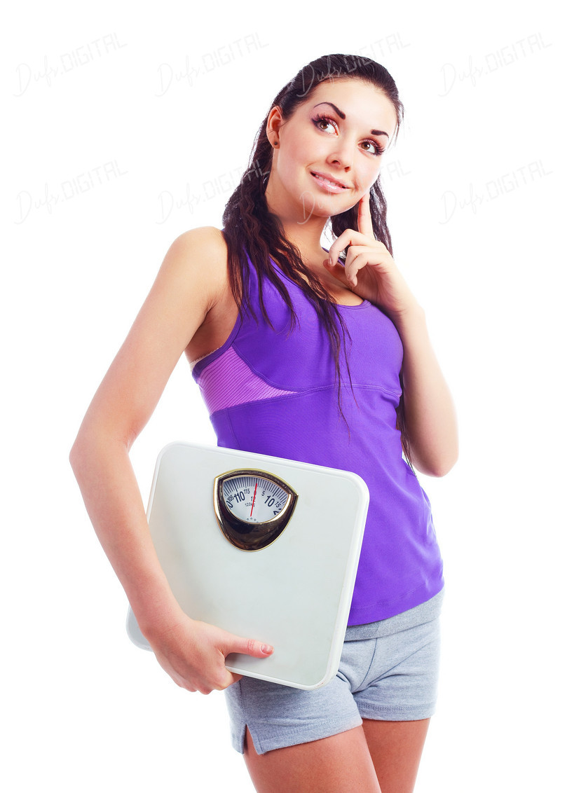 Thoughtful Fitness Woman