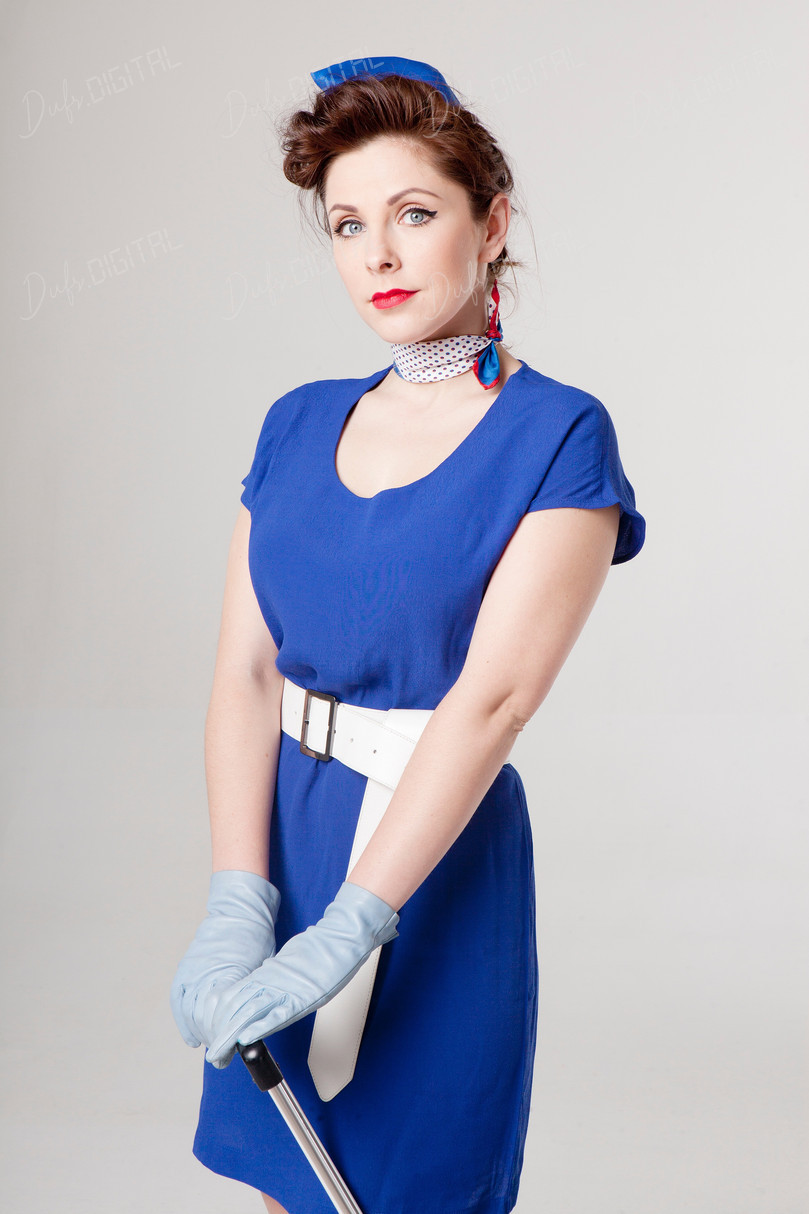 Vintage Flight Attendant