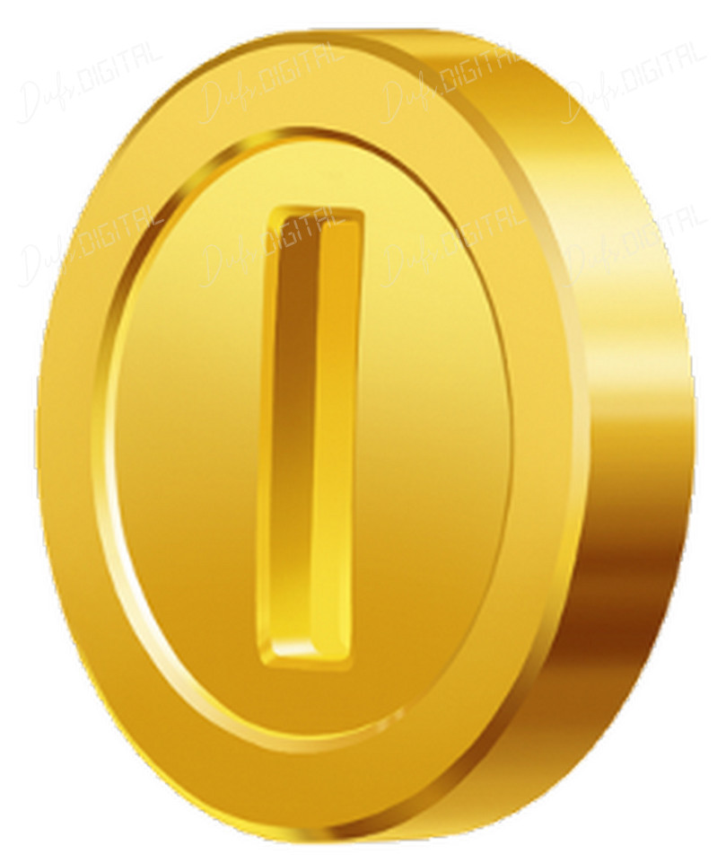 Golden Coin Symbol