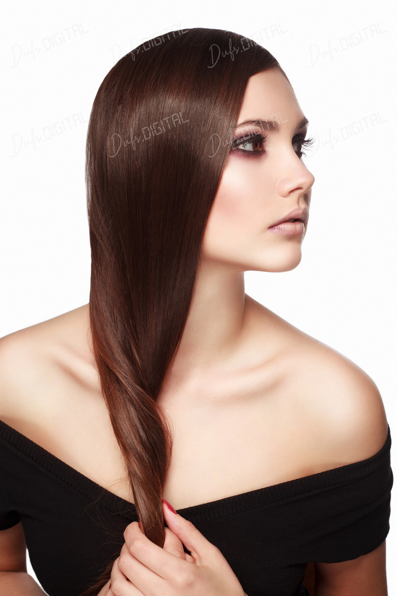Elegant Hair Portrait