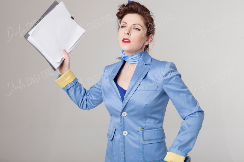 Confident Businesswoman Pose