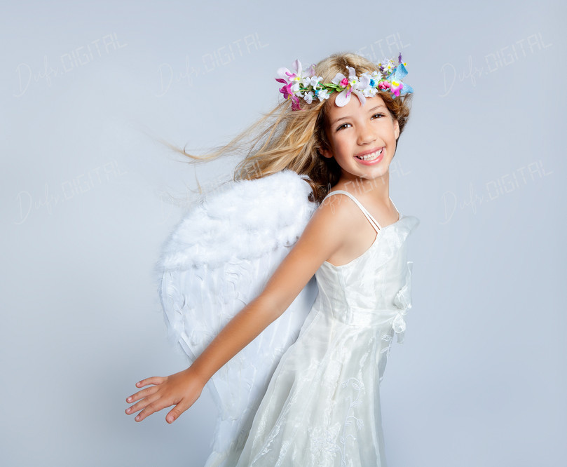 Joyful Angelic Child
