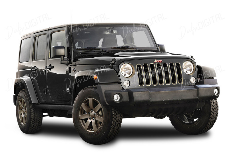 Black Jeep SUV
