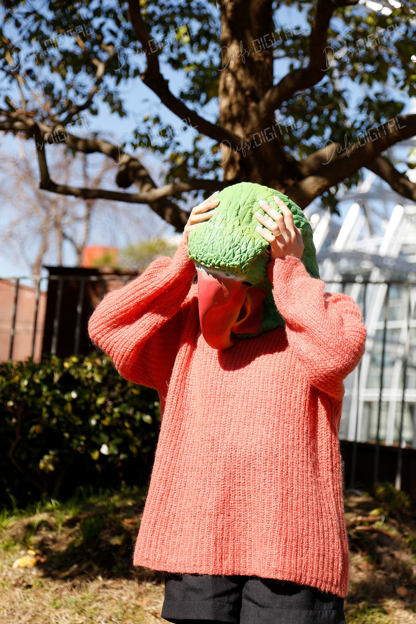Playful Costume Outdoors