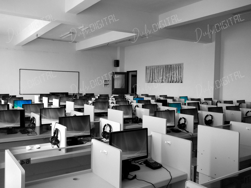 Empty Computer Lab