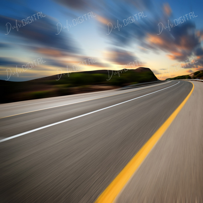 Motion Blur Road