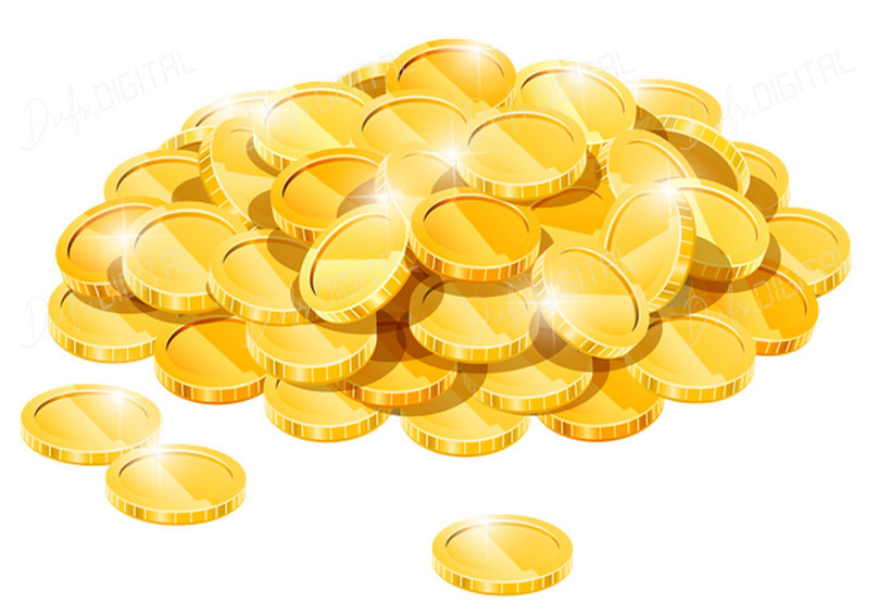 Golden Coin Pile