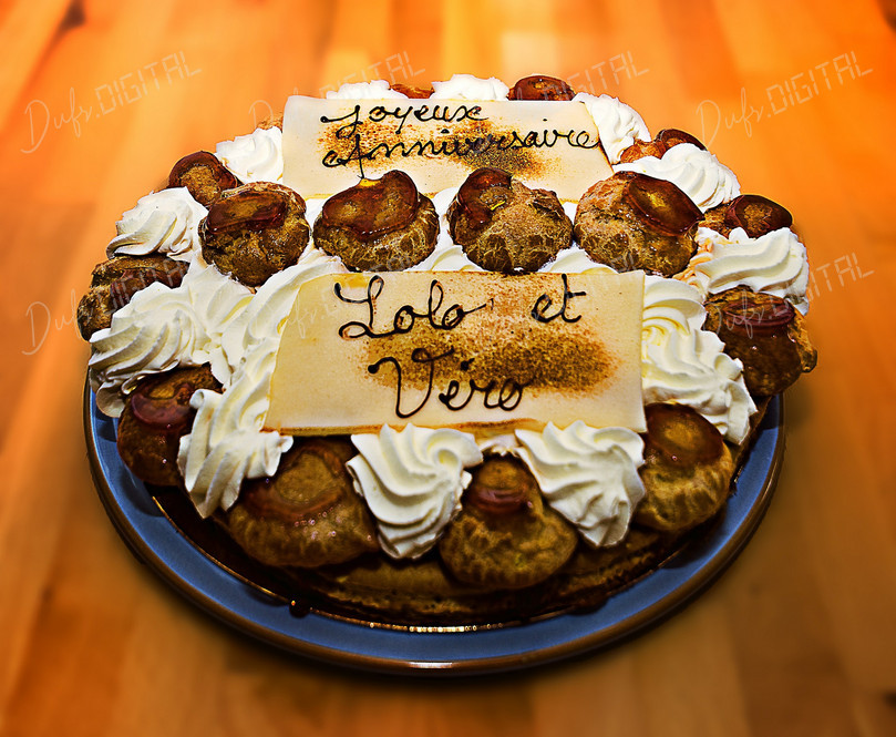 Festive Birthday Cake