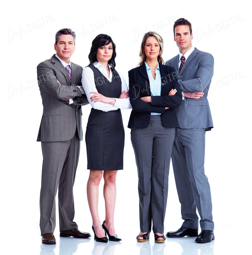 Confident Business Team